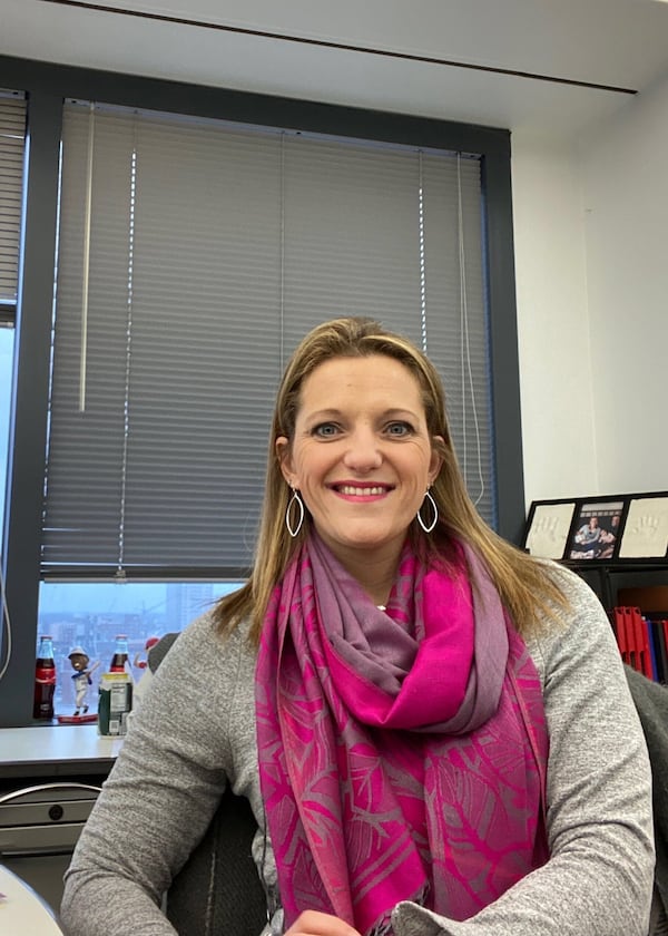 Kate Carpenter tried to stay busy on Election Day to stay calm. (Courtesy of Kate Carpenter)
