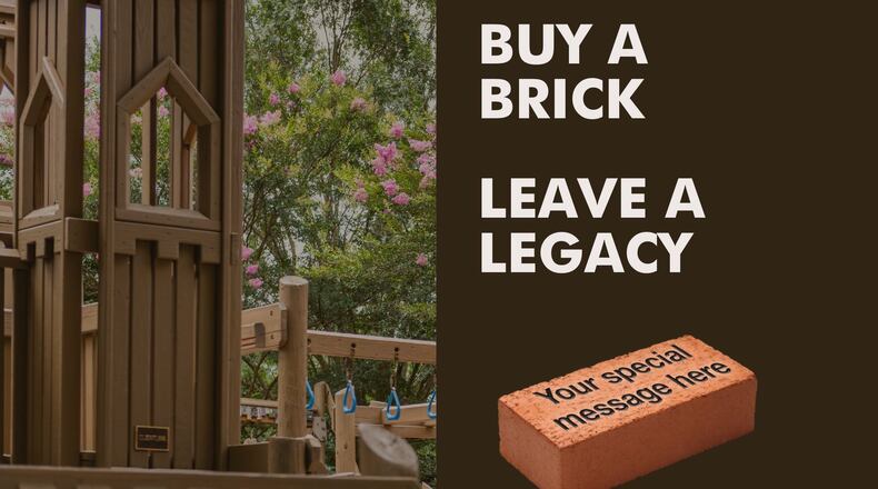 Alpharetta is raising money to help fund the community-rebuild of the Wacky World playground by selling commemorative bricks. (Courtesy City of Alpharetta)