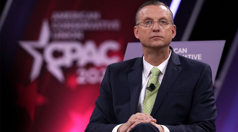 U.S. Rep. Doug Collins (R-GA) speaks during the annual Conservative Political Action Conference (CPAC) at Gaylord National Resort & Convention Center February 27, 2020 in National Harbor, Maryland. Conservatives gather at the annual event to discuss their agenda. (Photo by Alex Wong/Getty Images)