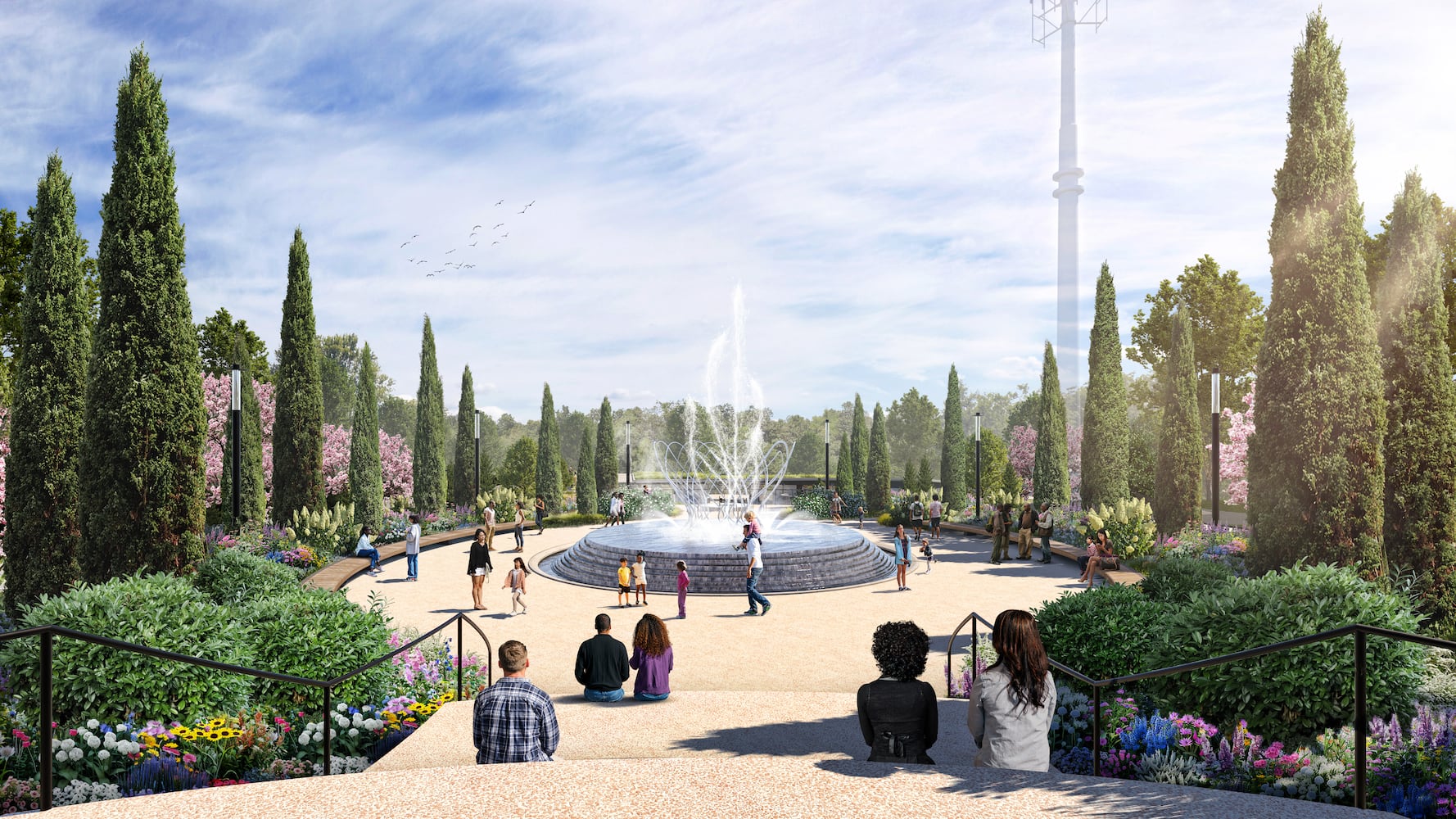 Atlanta Botanical Garden rendering