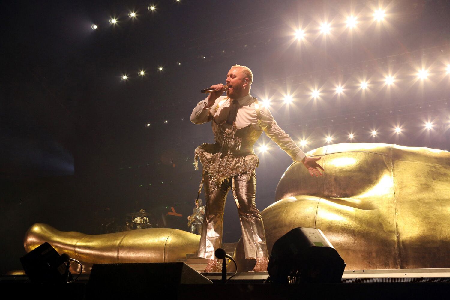 Sam Smith brought "GLORIA the tour" to Gas South Arena in Gwinnett County on Friday, July 28, 2023. (Photo: Robb Cohen for The Atlanta Journal-Constitution)
