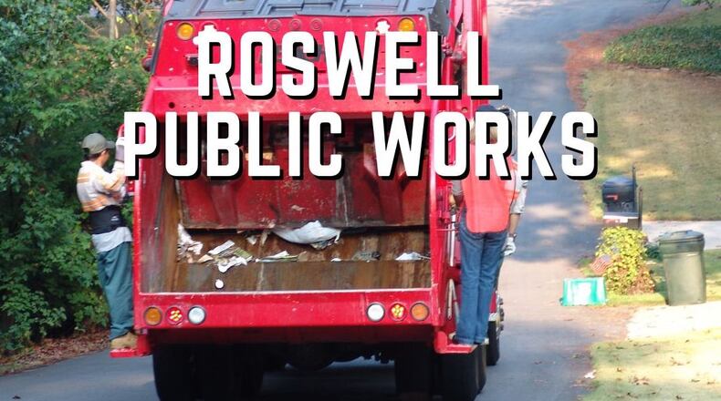 The Roswell Solid Waste Transfer Station at 1802 Hembree Road will be closed through Jan. 3 for construction upgrades. COURTESY CITY OF ROSWELL