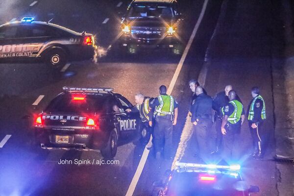 A pedestrian was hit and killed on U.S. 78 in DeKalb County, authorities said. JOHN SPINK / JSPINK@AJC.COM