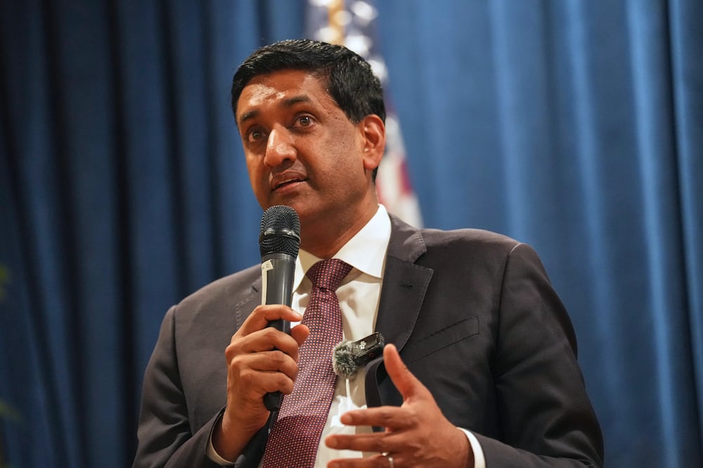 U.S. Rep. Ro Khanna, D-Calif., spoke at an event in South Carolina last month.