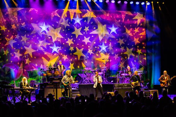 Ringo Starr (center) and His All Starr Band performed in metro Atlanta last fall. Photo: Ryan Fleisher for AJC 