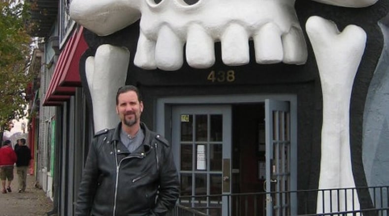 Co-owner Mike Benoit outside The Vortex in Little Five Points. Credit: Courtesy The Vortex