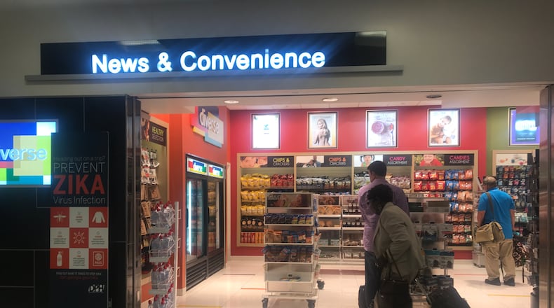 A retail shop at Hartsfield-Jackson International Airport.