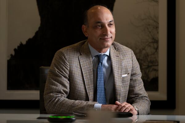 Wab Kadaba says his vision for Kilpatrick Townsend involves staying at the forefront of fast-developing technology. (Ben Gray / Ben@BenGray.com)
