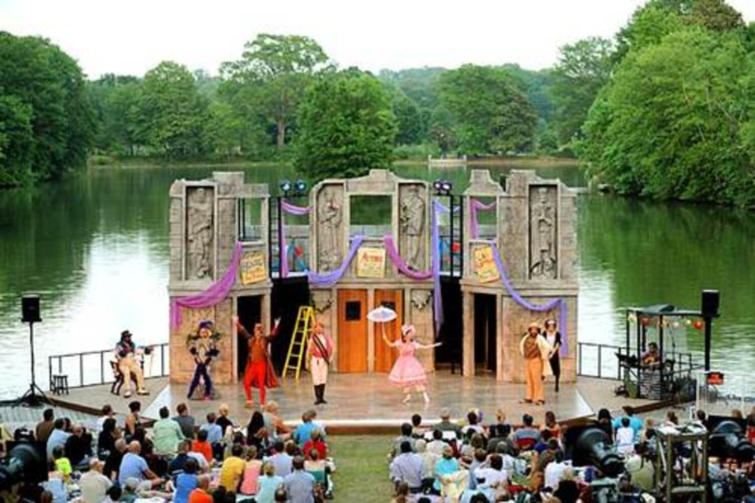 Shake at the Lake plays Piedmont Park