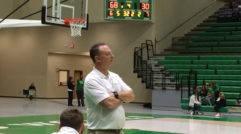 Buford coach Gene Durden