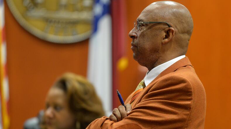 Decatur attorney Dwight Thomas, who represents DeKalb County defendant Terrance Medina. (Kent D. Johnson / AJC 2014 file)