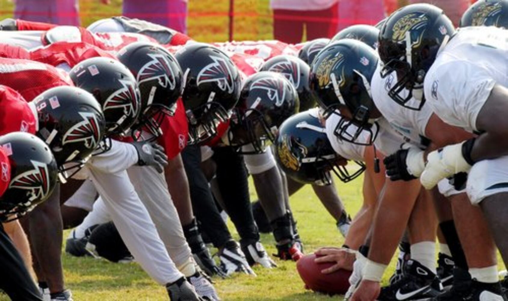 Atlanta Falcons, Jacksonville Jaguars combined practice