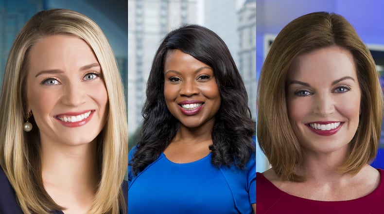 Katie Beasley, Sharon Lawson and Joanne Feldman will be handling the new 10 a.m. hour of "Good Day Atlanta" starting April 15, 2019.