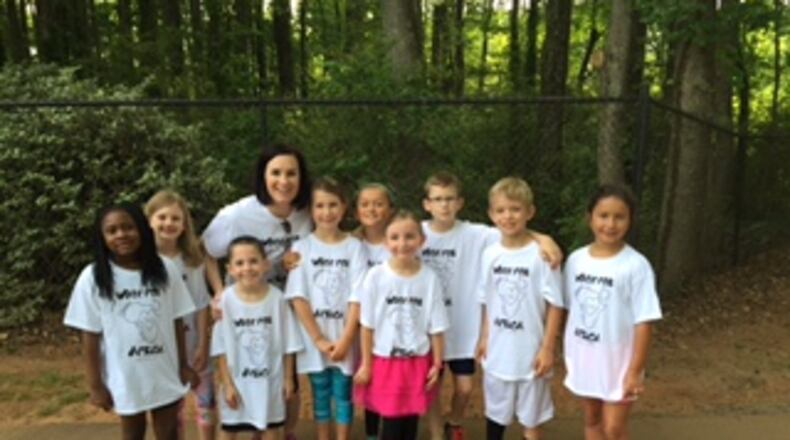 Valerie King’s second-grade advanced learning class organized a virtual walk for water to fund the construction of a well in Burkina Faso.