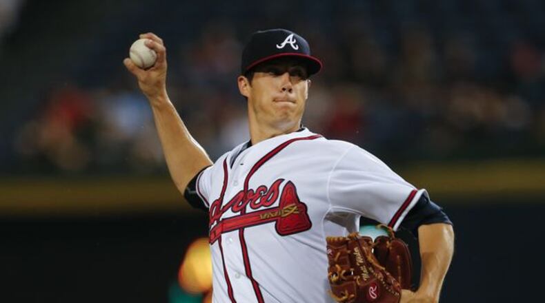 Matt Wisler makes his first start in San Diego tonight against the team that drafted and developed him before trading him to Atlanta on the eve of opening day. (AP photo)