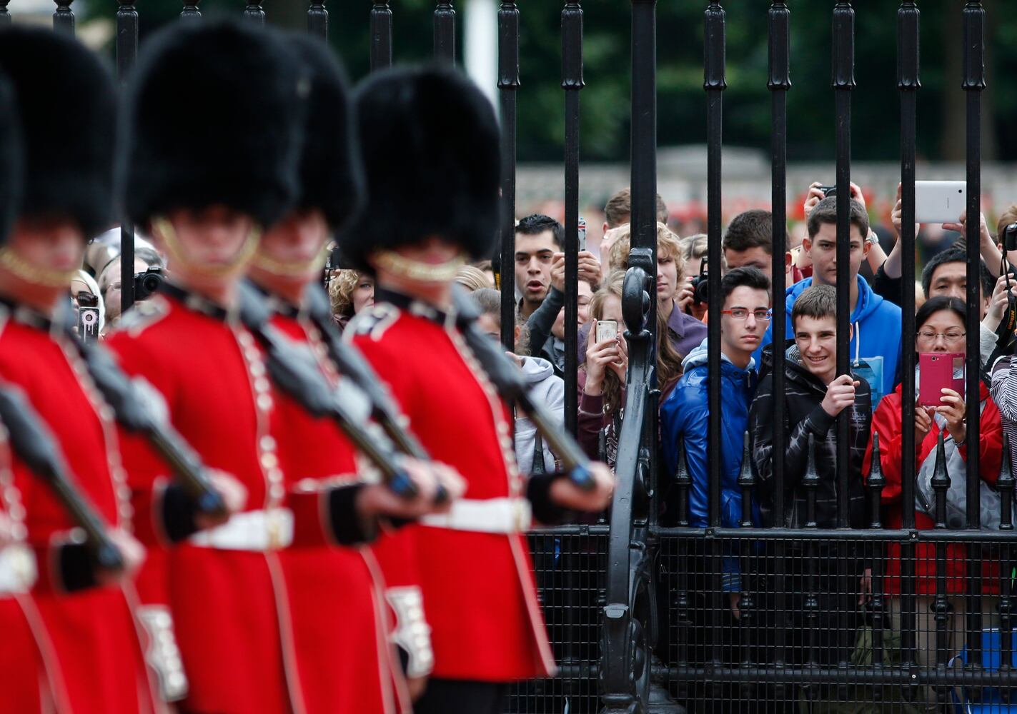 Trooping the Colour for Queen Elizabeth