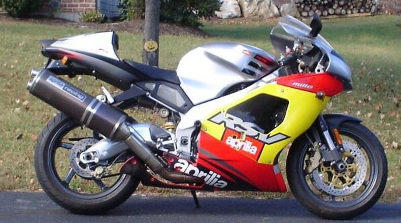 The theft of this motorcycle became a subject of DNA tracing, Forsyth County deputies said.