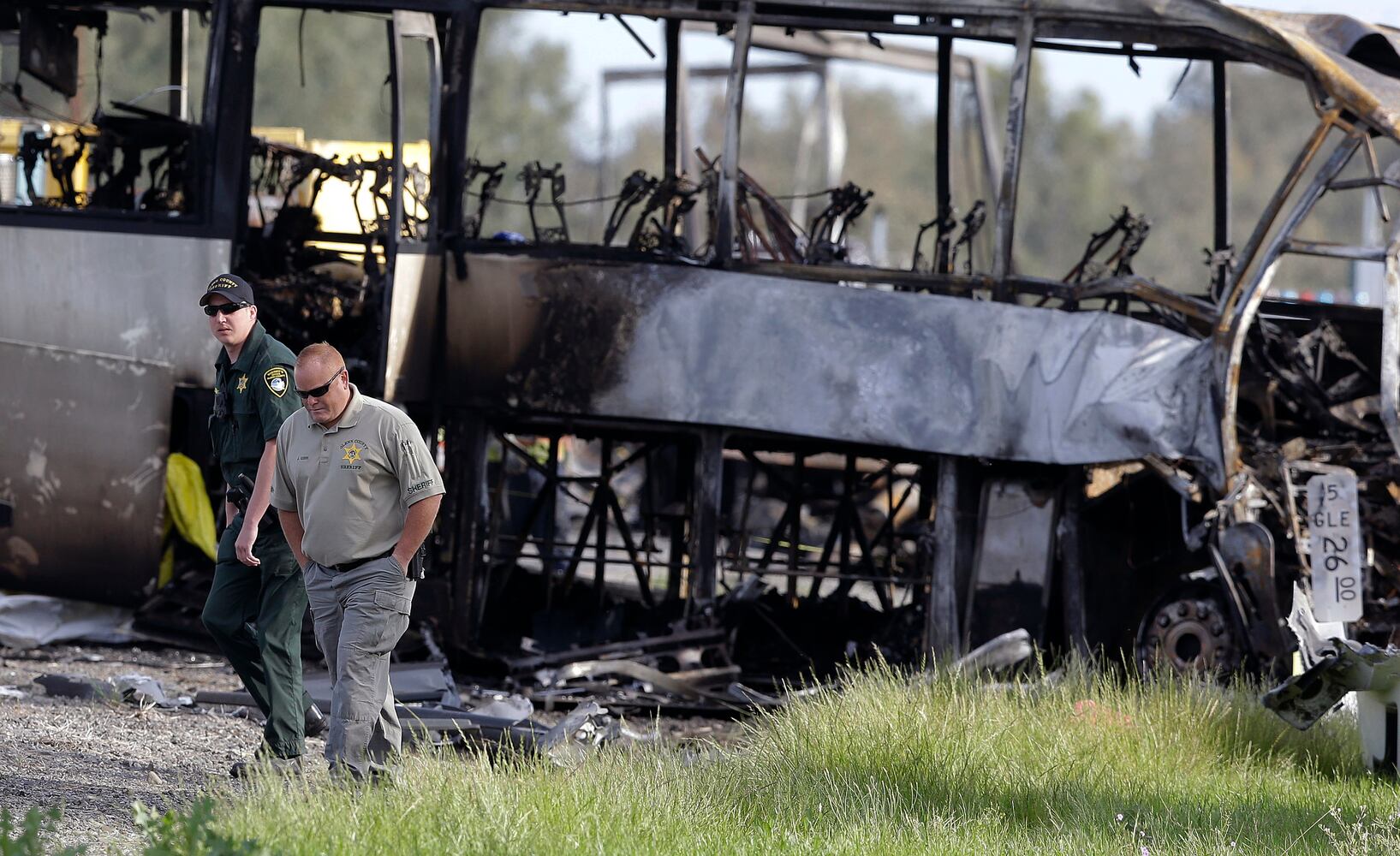 I-5 charter bus crash