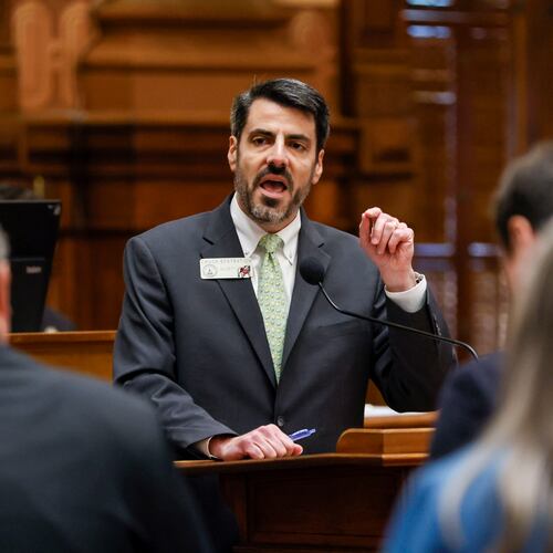 House Majority Leader Chuck Efstration is among several Georgia legislative leaders turning up the pressure on MARTA after recent violent attacks on the transit system. (Miguel Martinez/AJC)