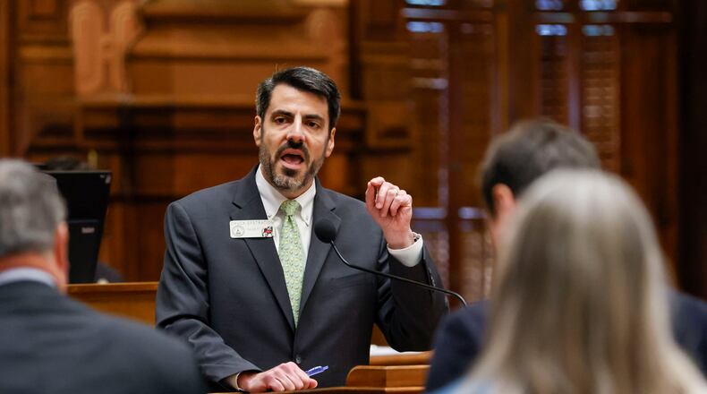 House Majority Leader Chuck Efstration is among several Georgia legislative leaders turning up the pressure on MARTA after recent violent attacks on the transit system. (Miguel Martinez/AJC)
