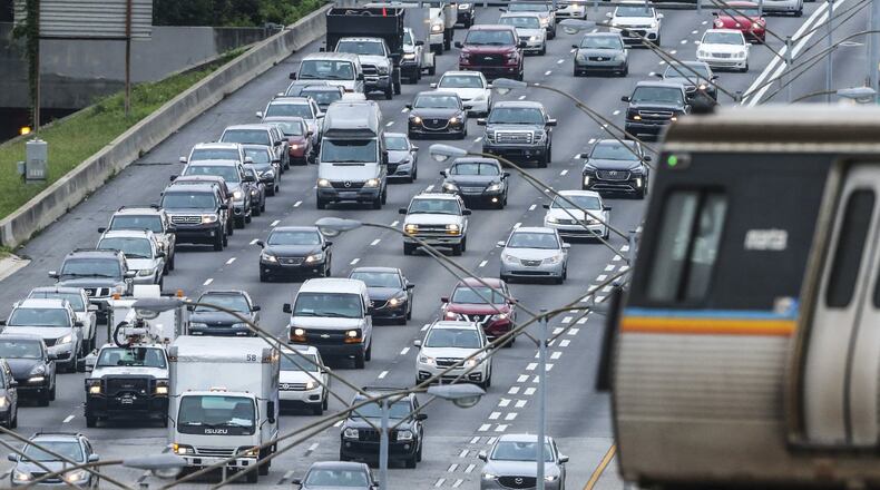 Fulton County will receive nearly $15 million from the Atlanta Regional Commission for transportation improvements. JOHN SPINK/JSPINK@AJC.COM