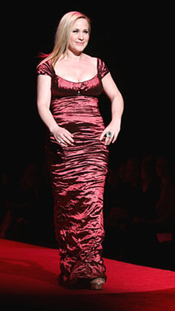 Celebrity Red Dress Runway Photos