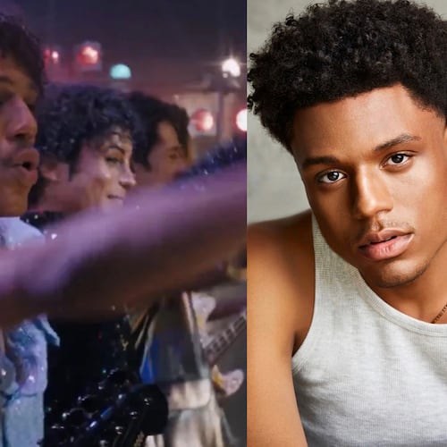 Morror native Tre' Horton plays the adult Marlon Jackson in the blockbuster biopic "Michael," about Michael Jackson. (Courtesy of Tre' Horton)
