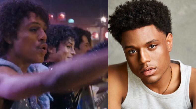 Morror native Tre' Horton plays the adult Marlon Jackson in the blockbuster biopic "Michael," about Michael Jackson. (Courtesy of Tre' Horton)