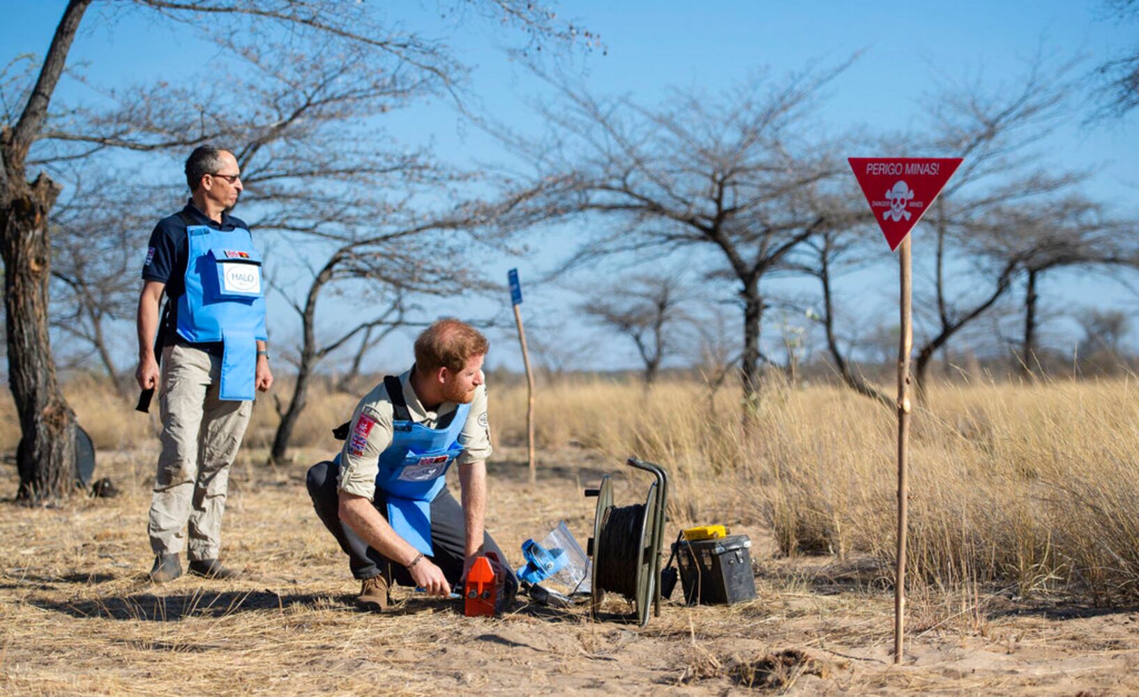 Photos: Prince Harry follows in Princess Diana's footsteps to rid world of landmines