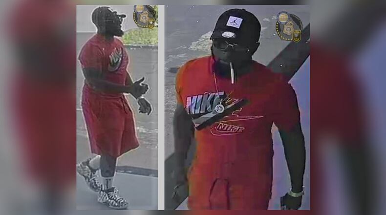 Police said this man is wanted for questioning in connection with two hit-and-runs.