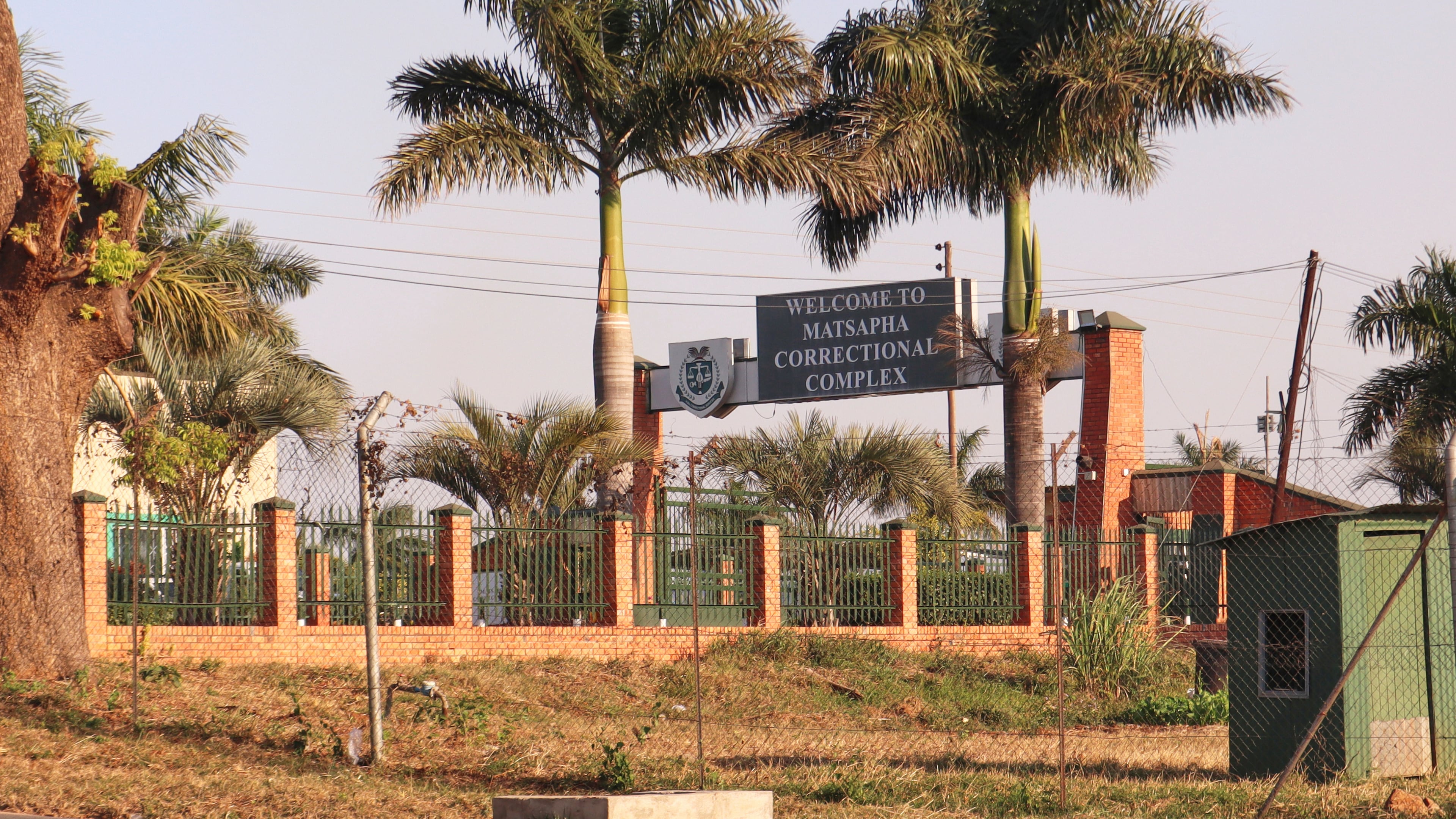 FILE - The Matsapha Correctional Complex is seen in Matsapha, near Mbabane, Eswatini, on Thursday, July 17, 2025. (AP Photo/File)