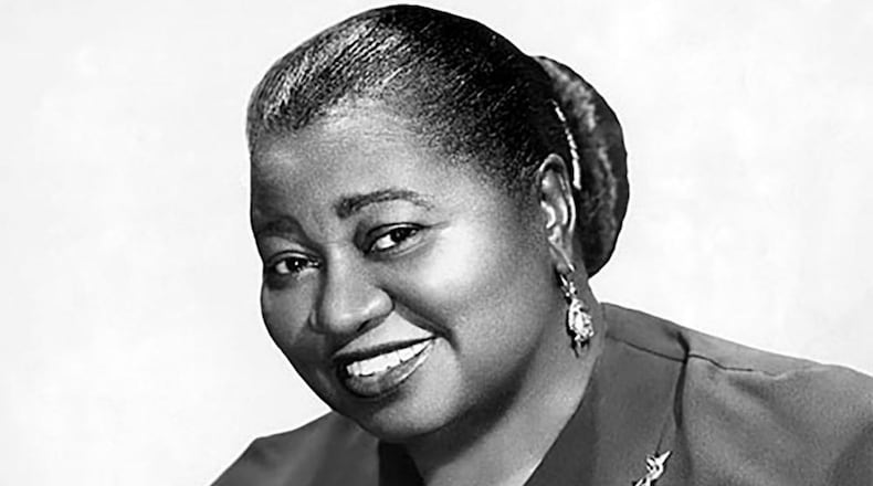 Actress Hattie McDaniel in a promotional photo from 1939, the same year that “Gone With the Wind” premiered, for which she won an Oscar for Best Supporting Actress. (Courtesy Everett Collection/The Atlanta Journal-Constitution)