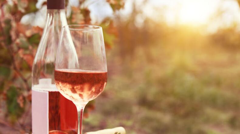 Rose wines imported from Provence have a decadelong upward arc. Exports to the United States jumped 47 percent from 2015 to 2016, according to the Wines of Provence Council, an organization of producers and trading companies. (Dreamstime)