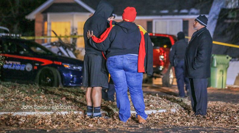 Atlanta police are investigating after two people were found dead in a house on Sandcreek Drive in southwest Atlanta.