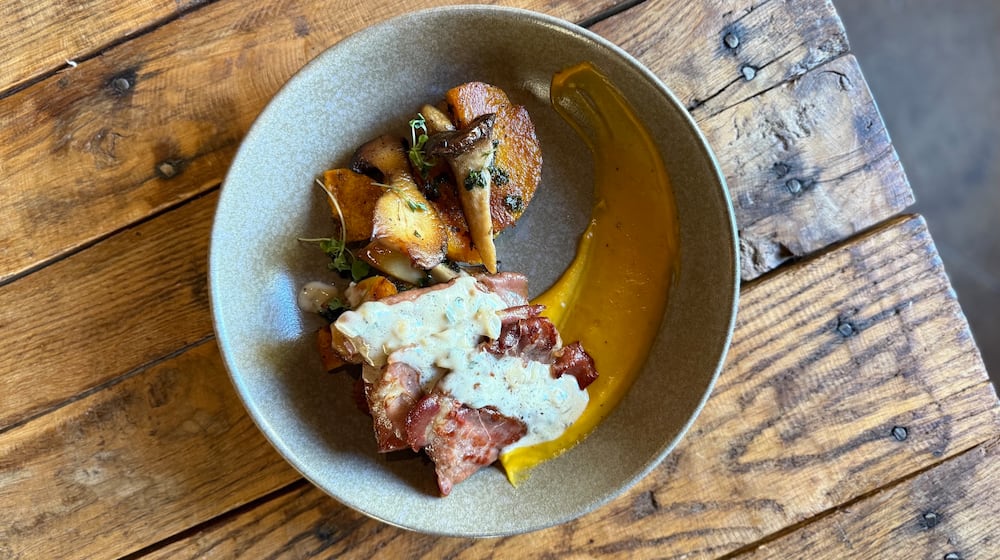 Veal Saltimbocca appears on the fall menu at Sugo. (Courtesy of Mo Social)