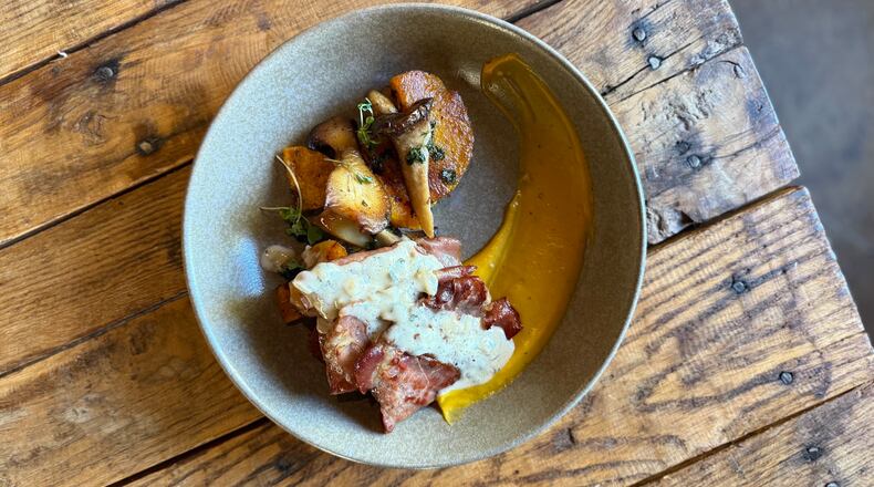 Veal Saltimbocca appears on the fall menu at Sugo. (Courtesy of Mo Social)