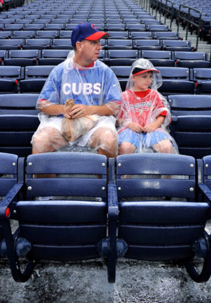 Braves game rained out