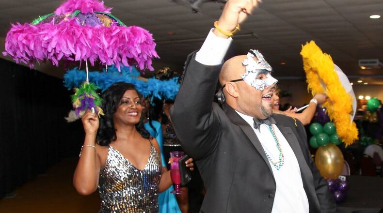 The ninth annual Mardi Gras Ball is a formal celebration featuring live music and a second-line dance on March 2. Contributed by @NightLifeLink atlmardigras.com