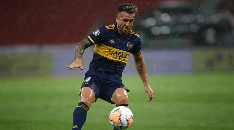 Julio Buffarini, 32, of Argentina's Boca Juniors club has been reportedly tied to Atlanta United. (Diego Vara/AP)