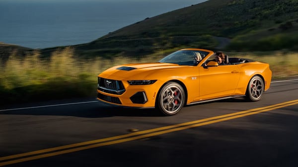 The 2026 Ford Mustang GT convertible.(Courtesy of Ford)