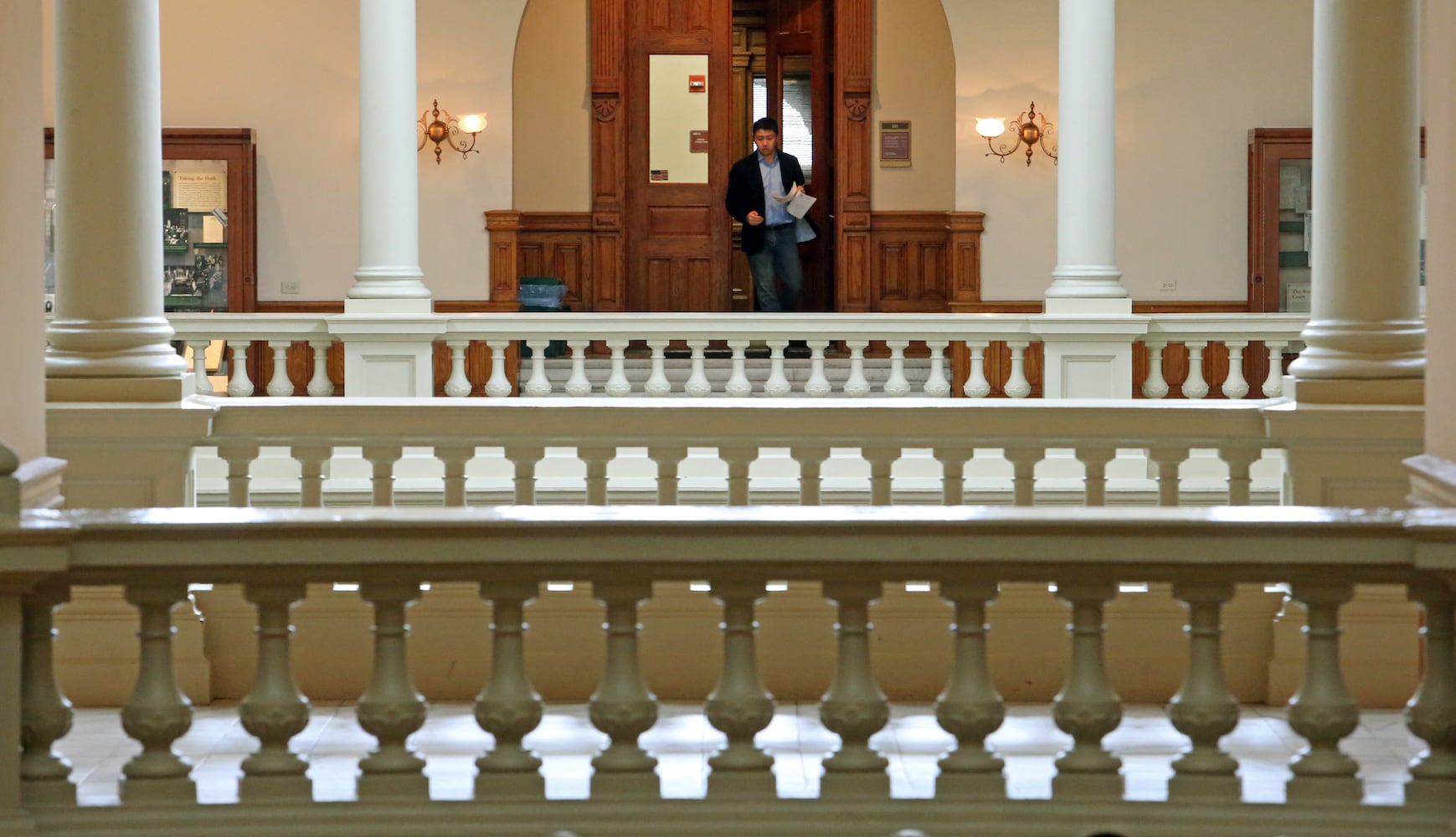 A view from the rotunda