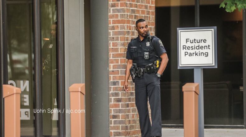 Police investigated an apparent murder-suicide in Buckhead on Friday morning.