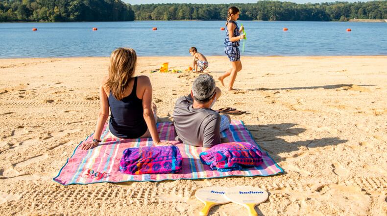 Beaches will open on April 10 and 17 in Acworth on Lake Allatoona and Lake Acworth. (Courtesy of Acworth Tourism)