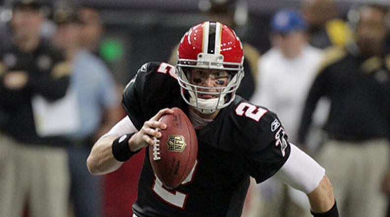 In 2013, Matt Ryan signed what was at the time the second-highest player in the league. (Curtis Compton/AJC)