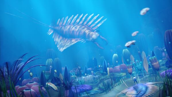 "The Life Chronicles" VR experience at Eclipso Atlanta features the Cambrian Period with plenty of invertebrates and the first fish. (ECLIPSO)