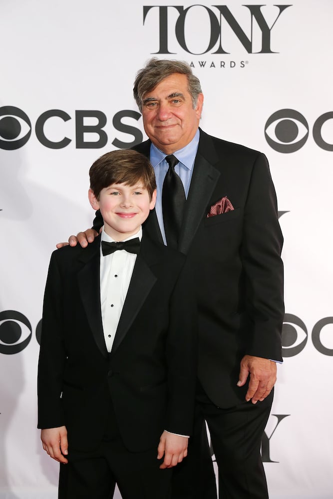 Dan Lauria and his son
