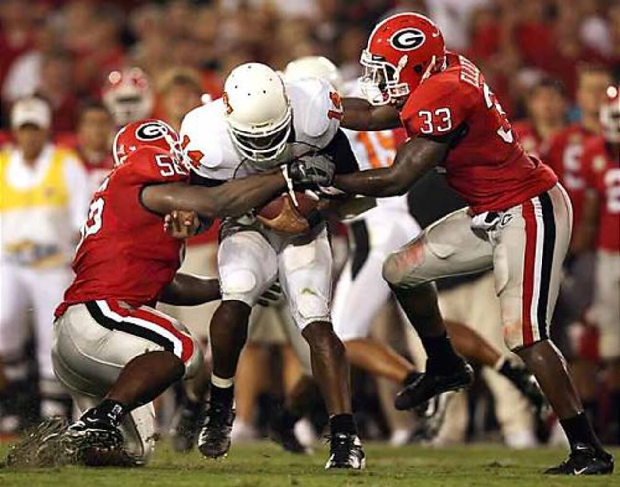 Georgia Bulldogs 35, Oklahoma St. 14 (2007)