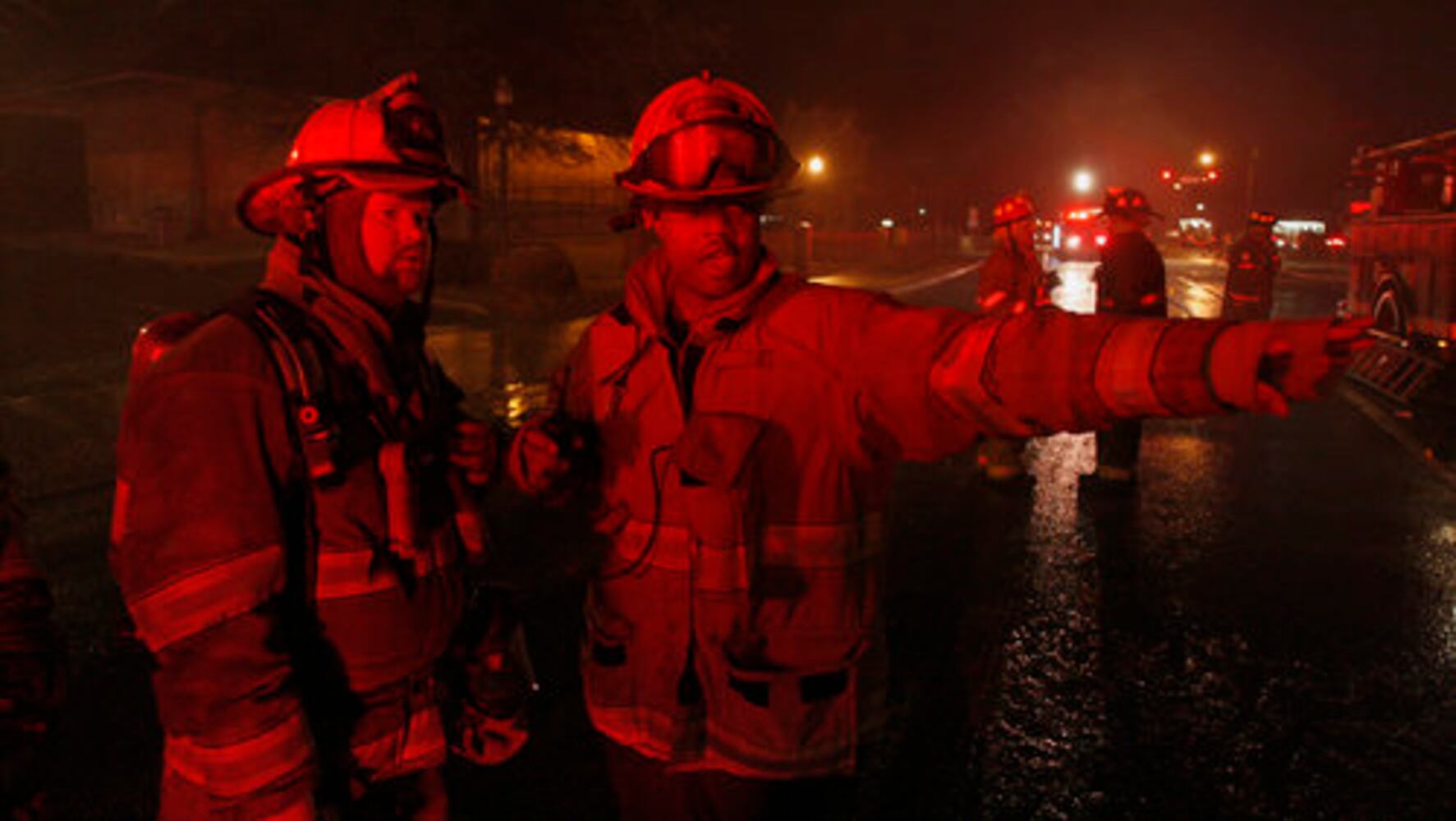 Fire near downtown Fairburn