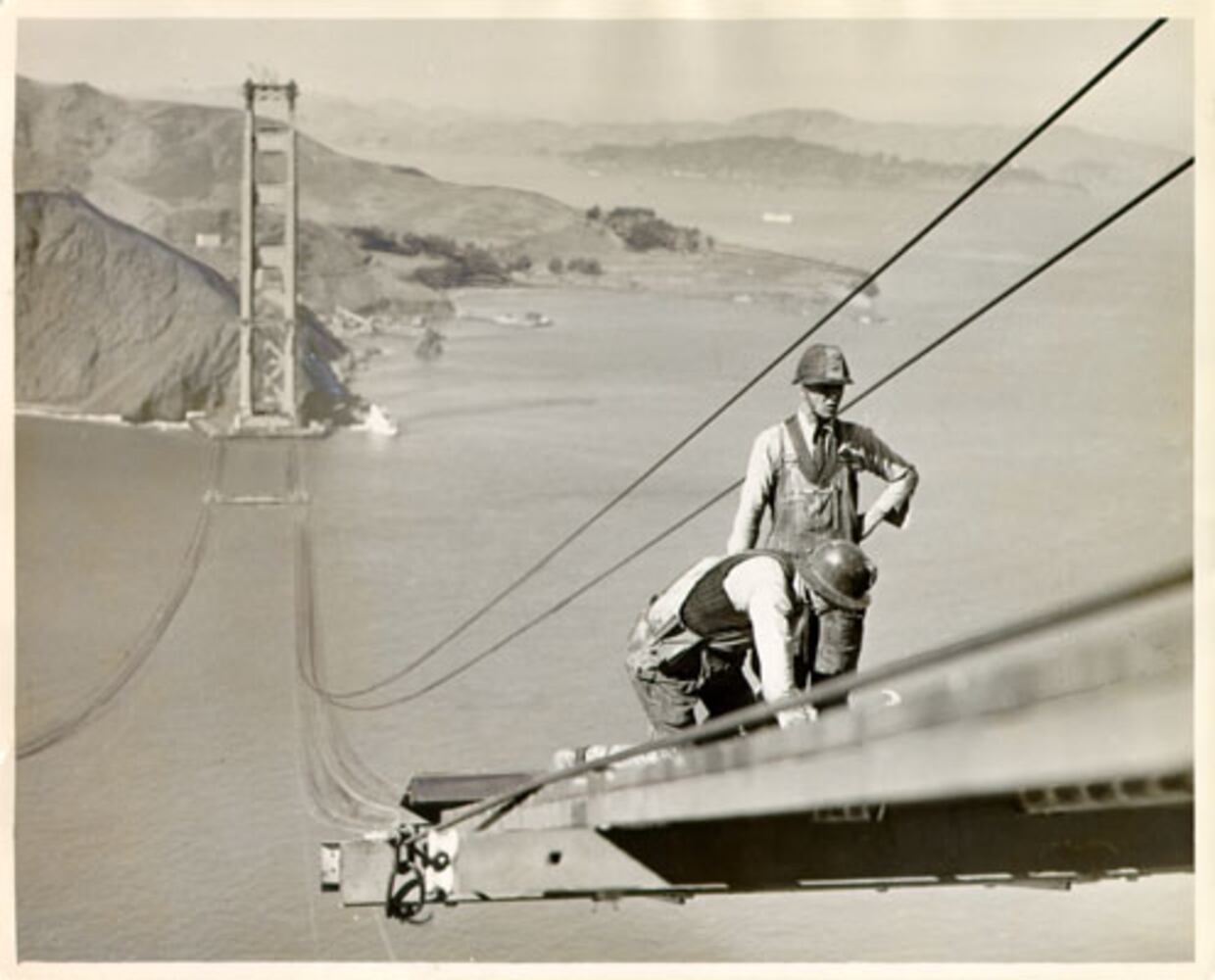 Just Underway: The early years of the Golden Gate Bridge construction