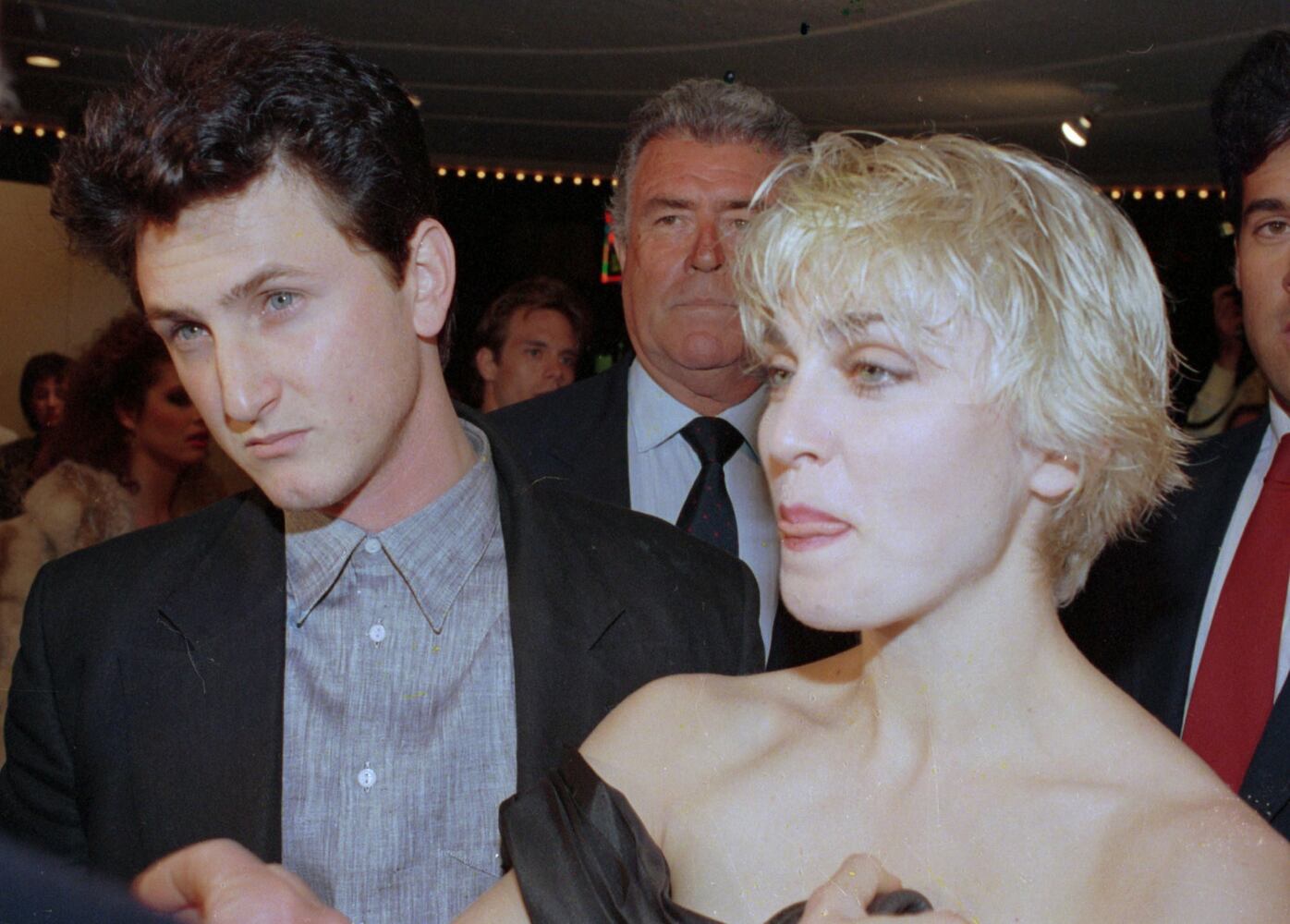 Sean Penn and Madonna